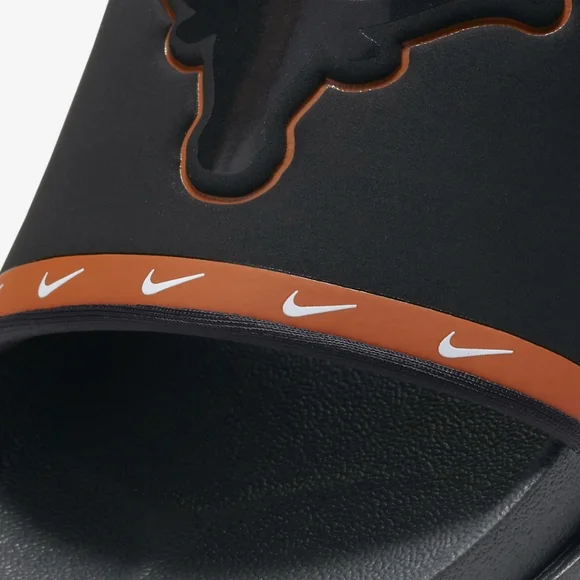 NWT Men's Nike University of Texas Longhorns Off-Court Slides - Picture 3 of 10